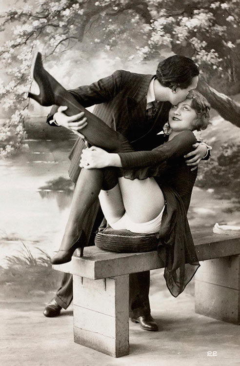 Эротические открытки из «ревущих двадцатых» erotical photo