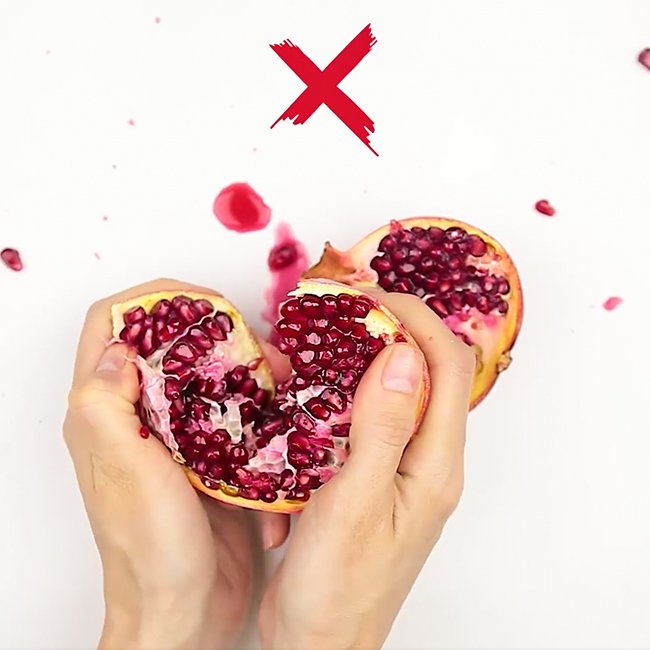 Быстрые и лёгкие способы почистить фрукты и ягоды гранат