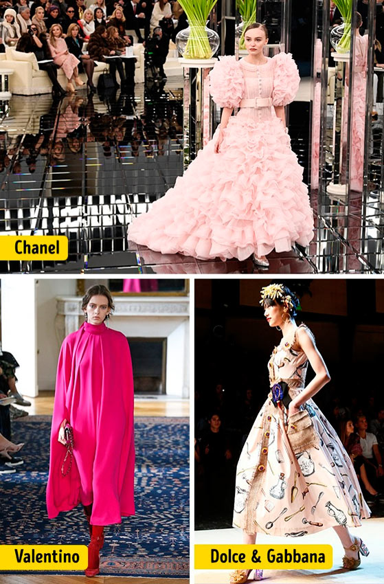 Chanel Louis Vuitton Céline Dolce&Gabanna Prada Christian Dior ткани мода fabric