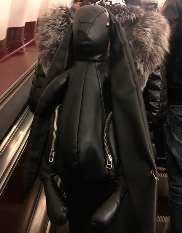 Модные граждане из российского метро