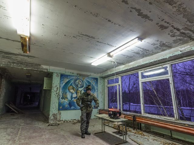 Фотограф Чернобыль свет ghernobyl окна