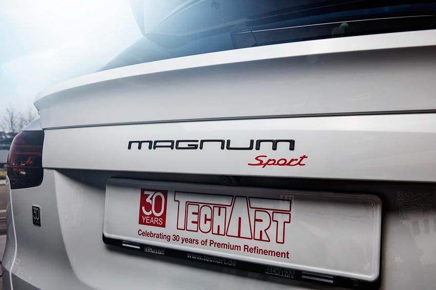 Porsche Cayenne: тюнинг TechArt Magnum Sport 'Edition 30 Years'