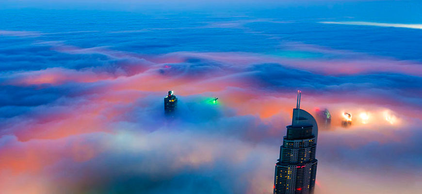 Немыслимый Дубай Центр на рассвете photos dubai