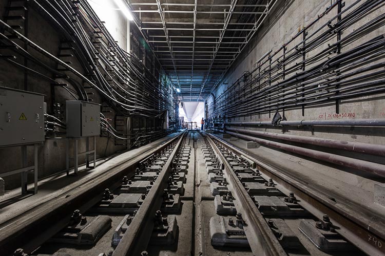 Строительство станции метро «Ховрино»