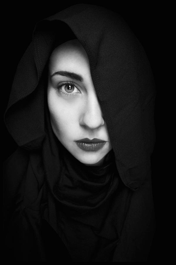 35 потрясающих чёрно-белых портретов