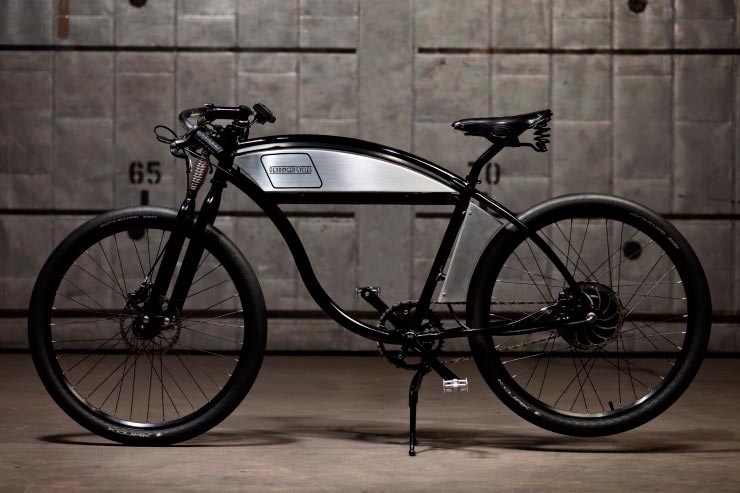 Крутые электрические велосипеды Электробайк Derringer