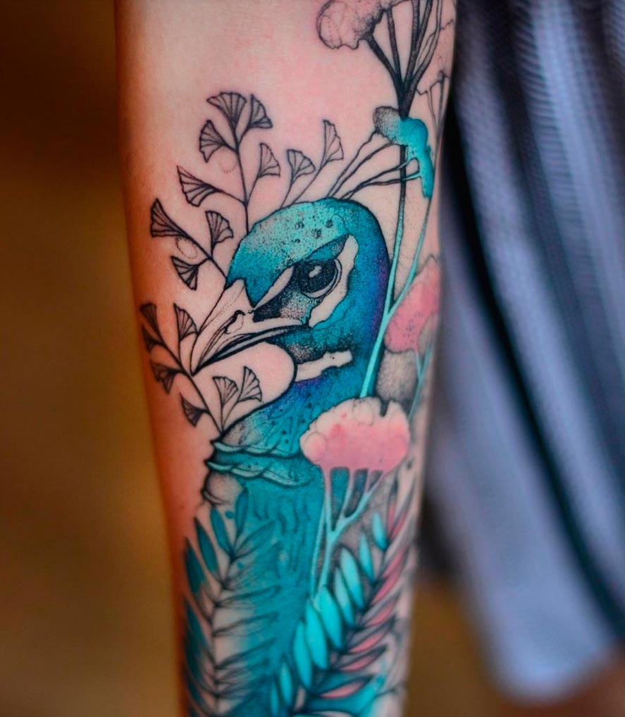 Joanna Swirska: великолепные анималистические татуировки