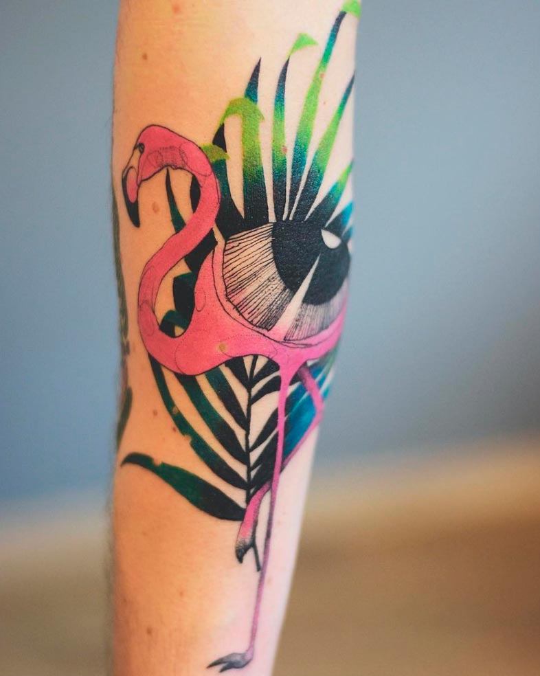 Joanna Swirska: великолепные анималистические татуировки