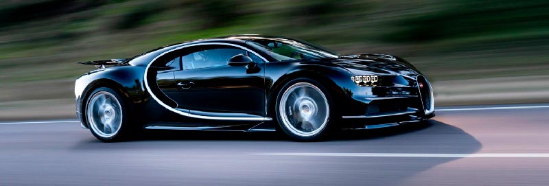 Мощные суперкары Bugatti Chiron