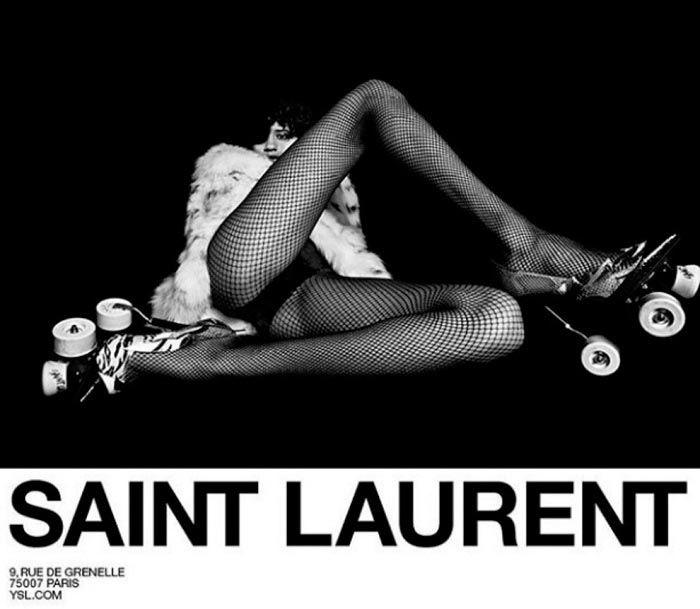 Yves Saint Laurent презентовал туфли на колесах