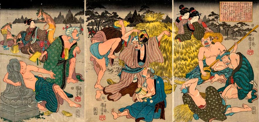 On-line архив японских гравюр, созданных с 1700-х годов до наших дней Утагава Куниёси