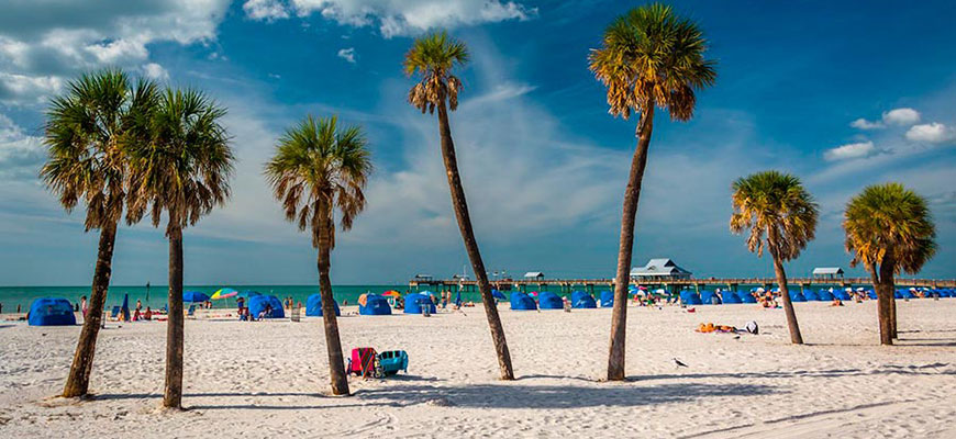 Самые великолепные пляжи в мире, по версии TripAdvisor Клируотер-Бич — Клируотер, штат Флорида