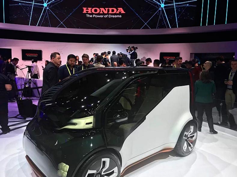 Самые крутые концепт-кары, представленные в 2017 году CES Honda NeuV