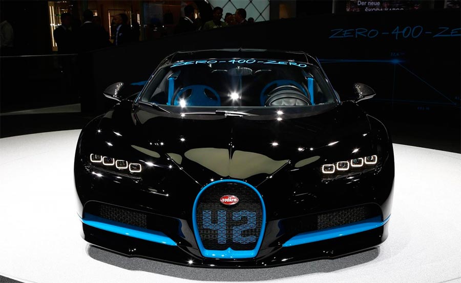 Автосалон во Франкфурте: самые горячие автомобили Bugatti Chiron hyper GT