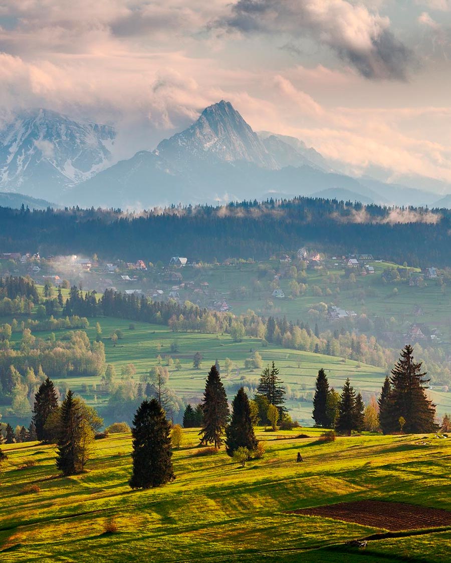 Hobbiton Хоббитон великолепная местность Швейцарии Мартин Рак Martin Rak