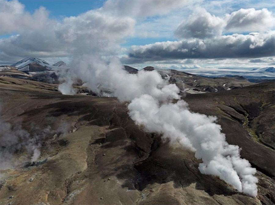 Iceland Исландия вулкан Torfajökull