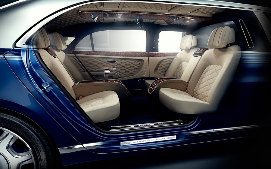 роскошные серийные автомобили Bentley Mulsanne Gran Limousine by Mulliner