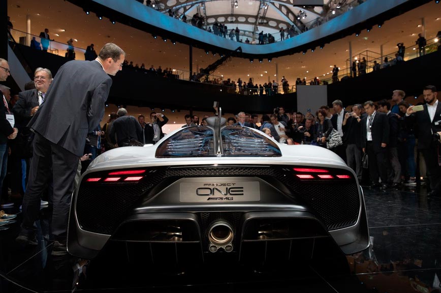 Mercedes-AMG Project One рассекречен на Frankfurt Motor Show