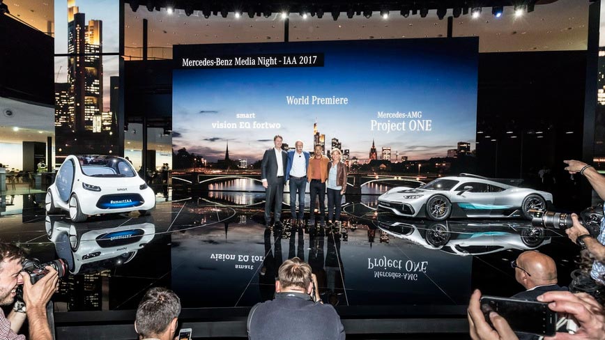 Mercedes-AMG Project One рассекречен на Frankfurt Motor Show