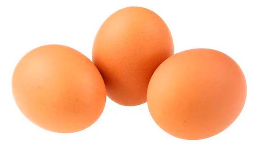 продукты с содержанием протеина Яйца