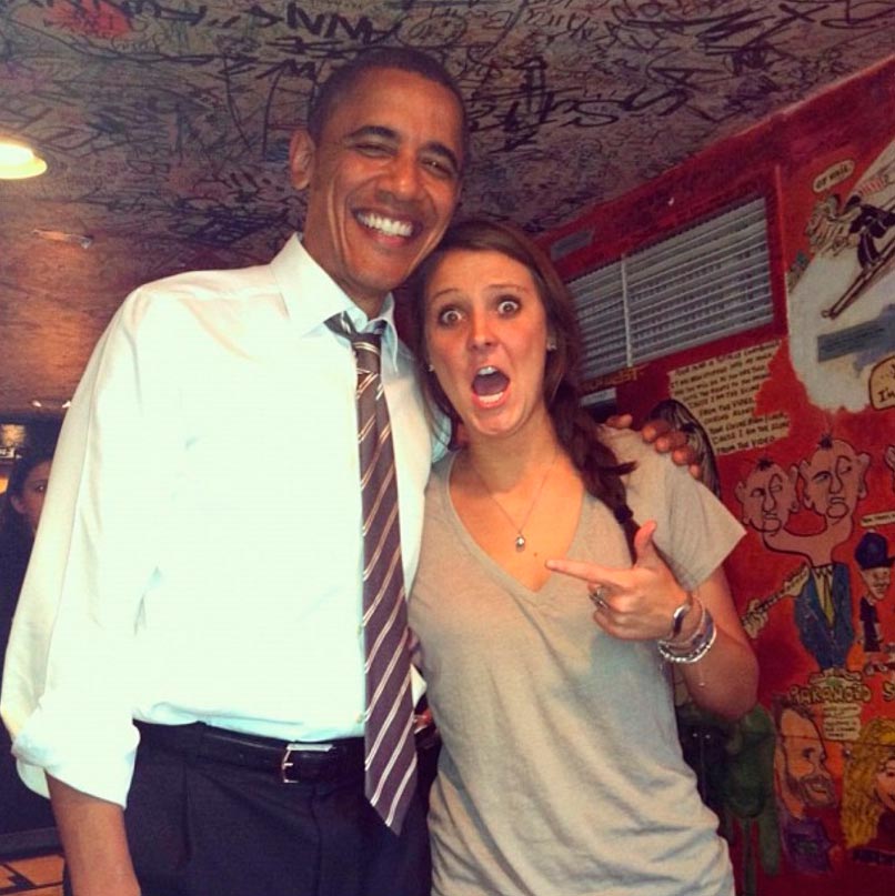 Звезды, которые знают толк в фотографиях с фанатами Барак Обама