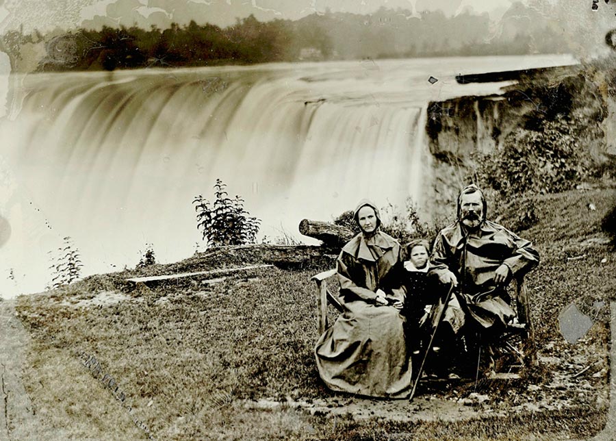 historical events Исторические события Групповой портрет Ниагарский водопад Niagara falls