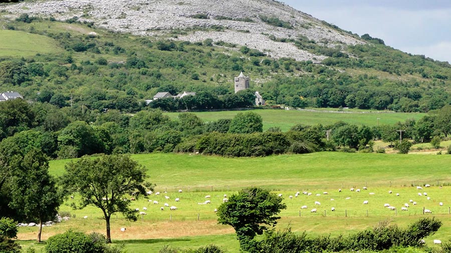 Ireland Ирландия скалы замки пейзажи rocks castle landscapes