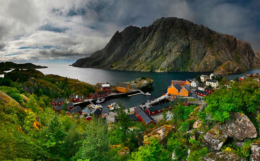 пейзажи Норвегия landscapes Norway