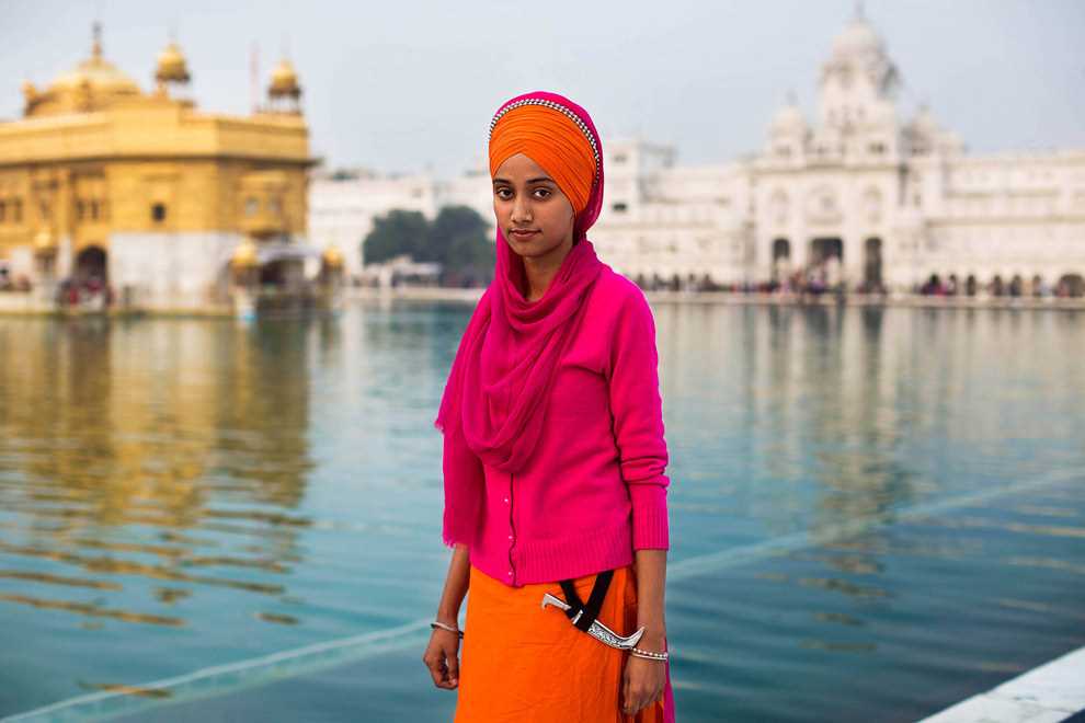 Mihaela Noroc Михаэла Норок красота женщин Амритсар Amritsar