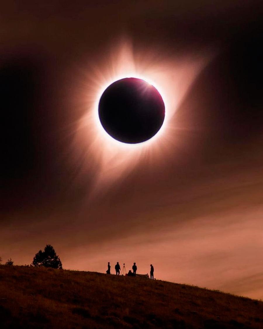 солнечное затмение solar eclipse