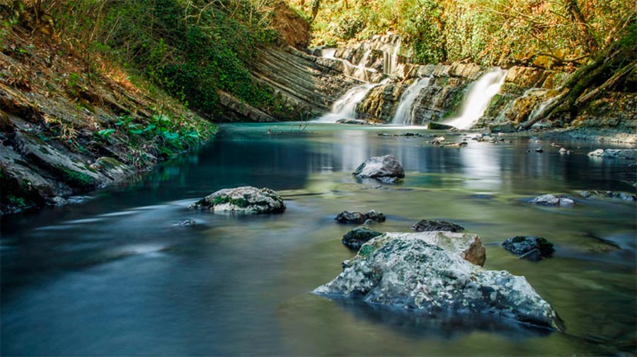Сочинский национальный парк: Змейковские водопады