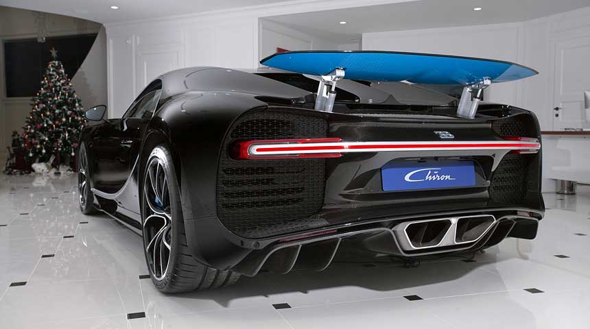 Bugatti Chiron приехал погостить в Россию