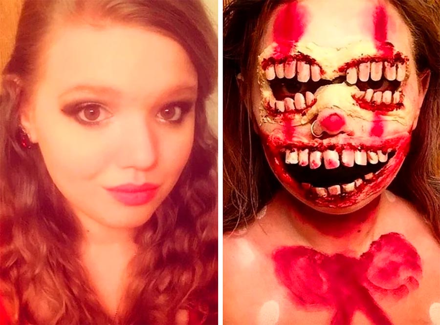 идеи макияжа на Хэллоуин Halloween
