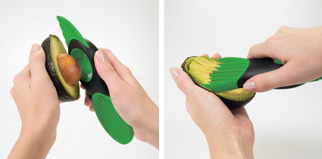 кухонные гаджеты kitchen gadgets Слайсер для авокадо sliser for the avocado