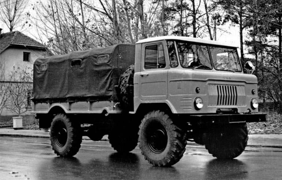 советские грузовики ГАЗ-66
