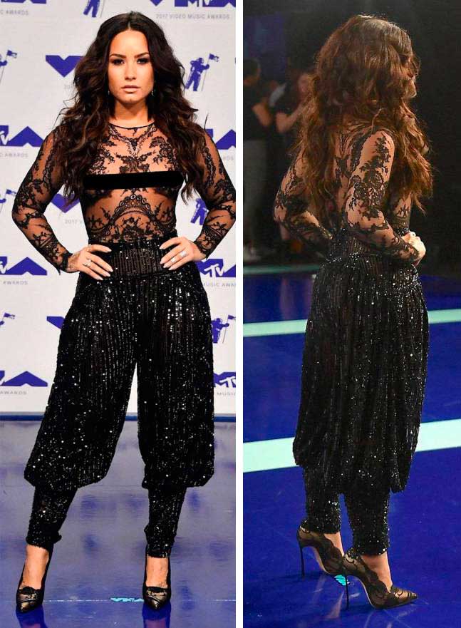 откровенные наряды знаменитостей revealiting outfits of celebrities Деми Ловато Demi Lovato
