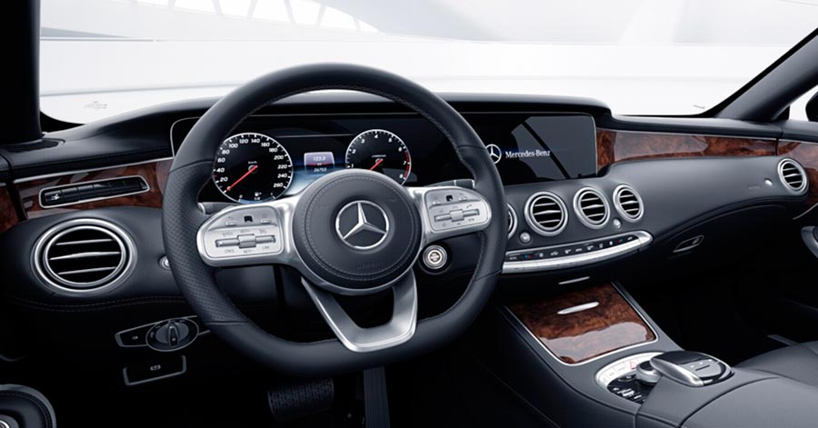 Обновленное купе Mercedes S-класс