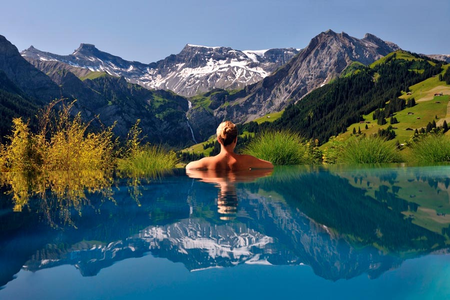 изумительные виды на земле amazing species on earth Отель «Кембрия» в швейцарских Альпах hotel Cambrian in the Swiss Alps