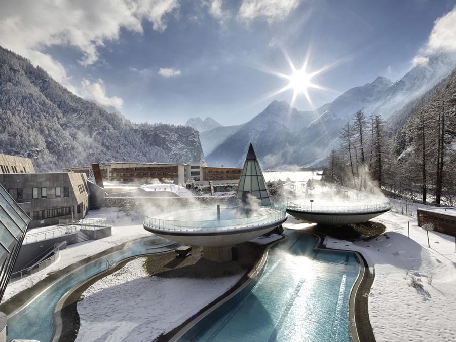 Австрия: природные и городские достопримечательности Aqua Dome