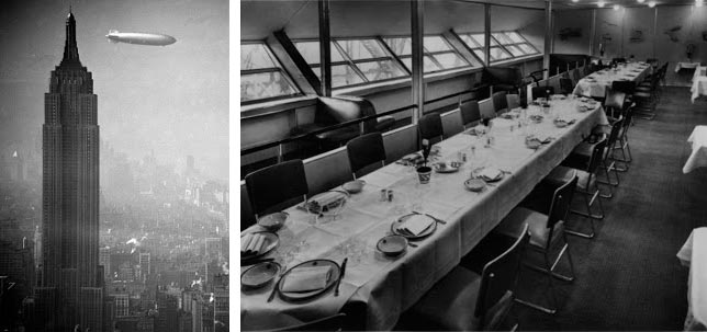 Гинденбург цеппелин Hindenburg zeppelin столовая dinig room