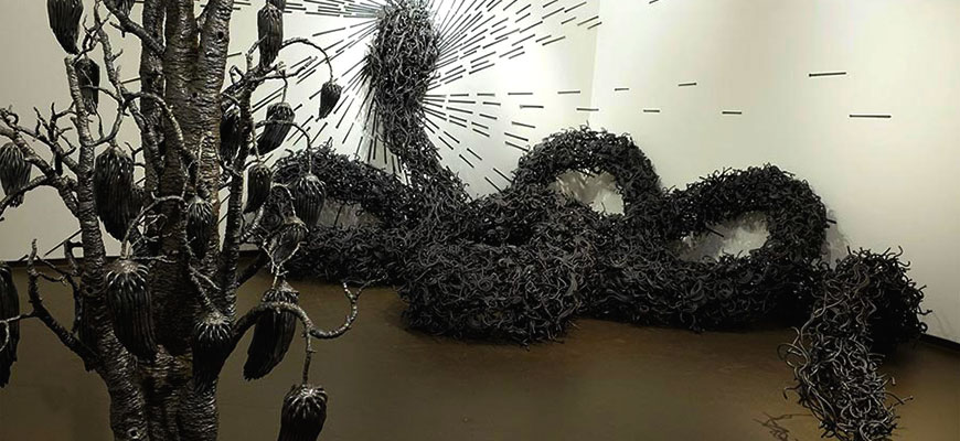 Джон Бисби: удивительные скульптуры из гвоздей