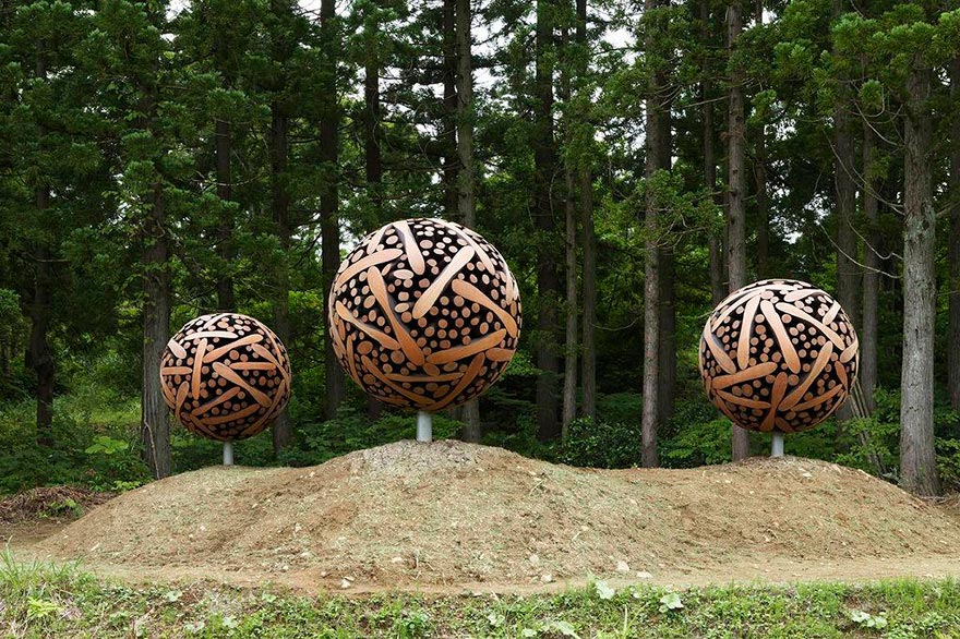 Ли Джейху скульптуры из дерева Lee Jaehyo wood sculptures
