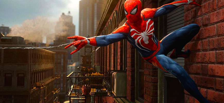 игры 2018 года Spider-Man
