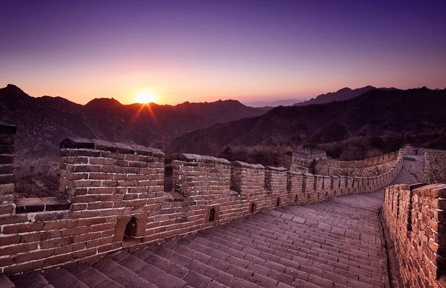 фотограф Пол Райффер 3D-пейзажи photographer Paul Reiffer 3D-landscapes Великая Китайская стена