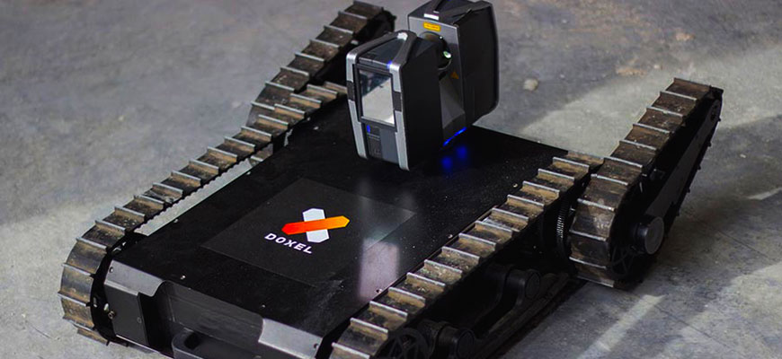Doxel Робот с лидаром укажет на промахи строителей