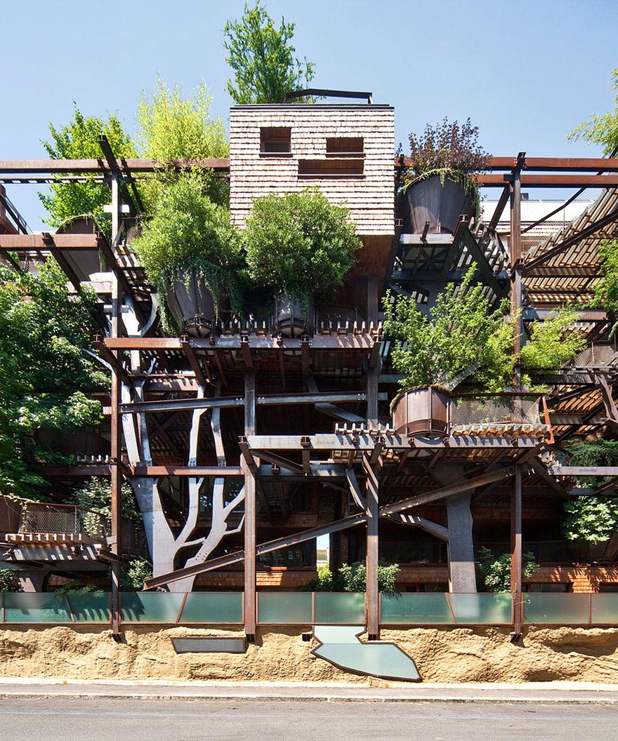 Urban Treehouse — уголок природы в городе