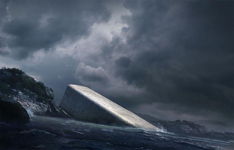 "Under": первый в Европе подводный ресторан в Норвегии