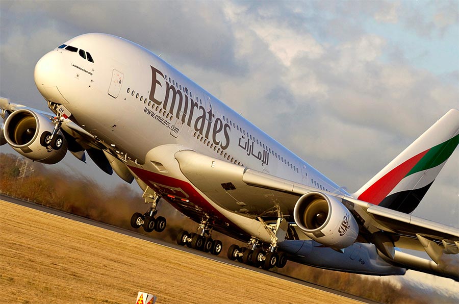 длинные авиарейсы в мире Emirates