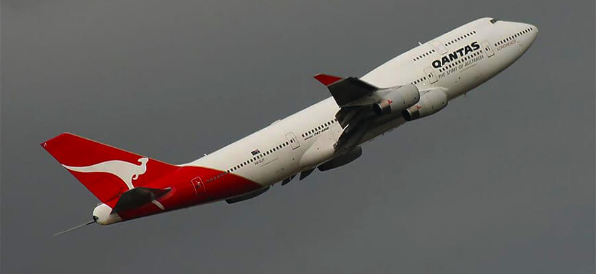 длинные авиарейсы в мире Qantas