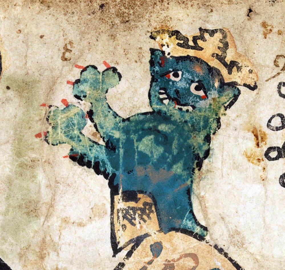 портреты котов в живописи Средневековья